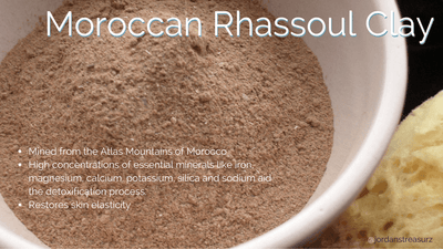 Moroccan Ghassoul (Rhassoul) Clay