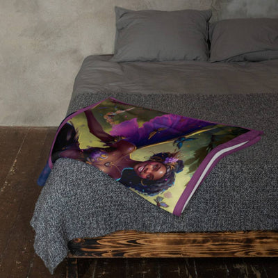Enchanting Nights Soft Silk Touch Throw Blanket