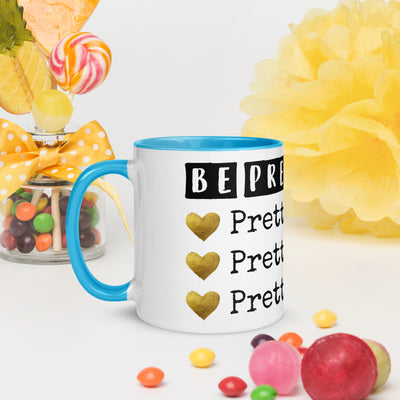 Be Pretty Mug with Color Inside
